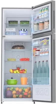 Haier 240 L Frost Free Double Door 3 Star Convertible Refrigerator (Moon Silver, HEF-253GS-P) Haier 240 L Frost Free Double Door 3 Star Convertible Refrigerator (Moon Silver, HEF-253GS-P)